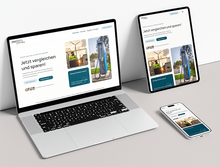 Website for "BSMLH Ventures GmbH"