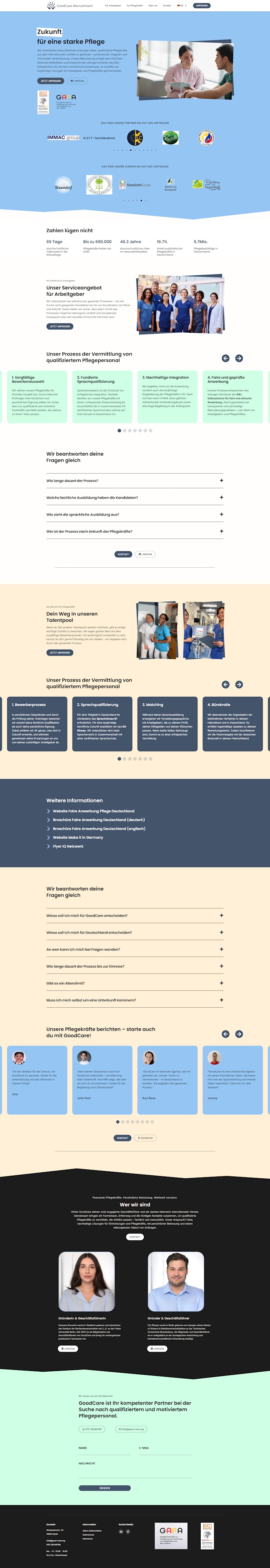 GoodCare-Zukunft für eine starke Pflege