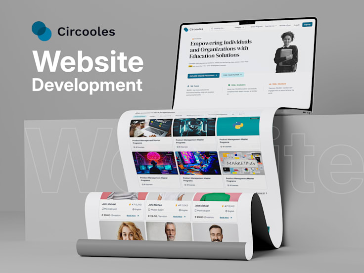 Learning Management System Website