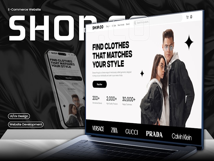 SHOP.CO - E-Commerce Website