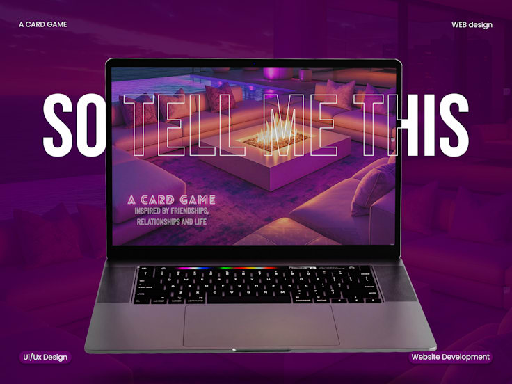 So Tell Me This - Card Game Website