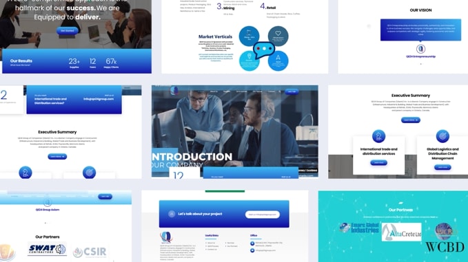 Global Trade website