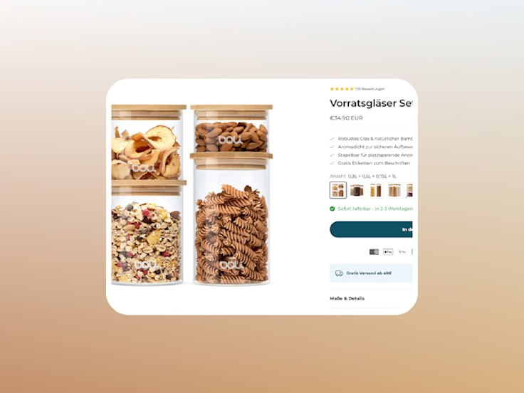 Doli Bottles – 25.000 EUR Umsatz in Woche eins 